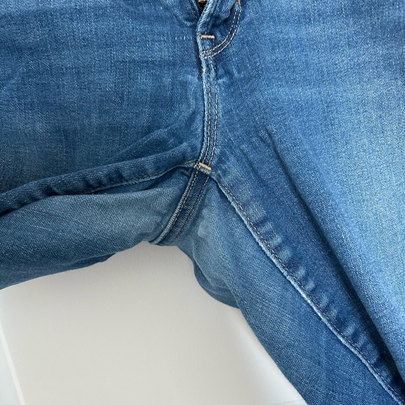 GAP Women's Distressed Skinny Jeans - Blue - Picture 4 of 4